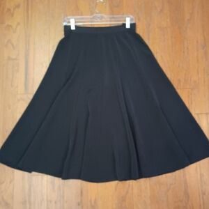 Vintage Marks & Spencer St. Michael Knee Length(29.5 in)Skirt-Made In UK
